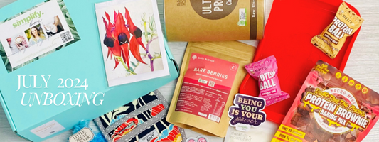 Unboxing the July Simplify Your Life Box: Wellness Essentials for Busy Women