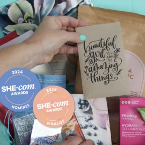 she com finalist wellness simplify your life box