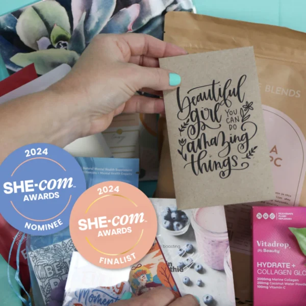 she com finalist wellness simplify your life box